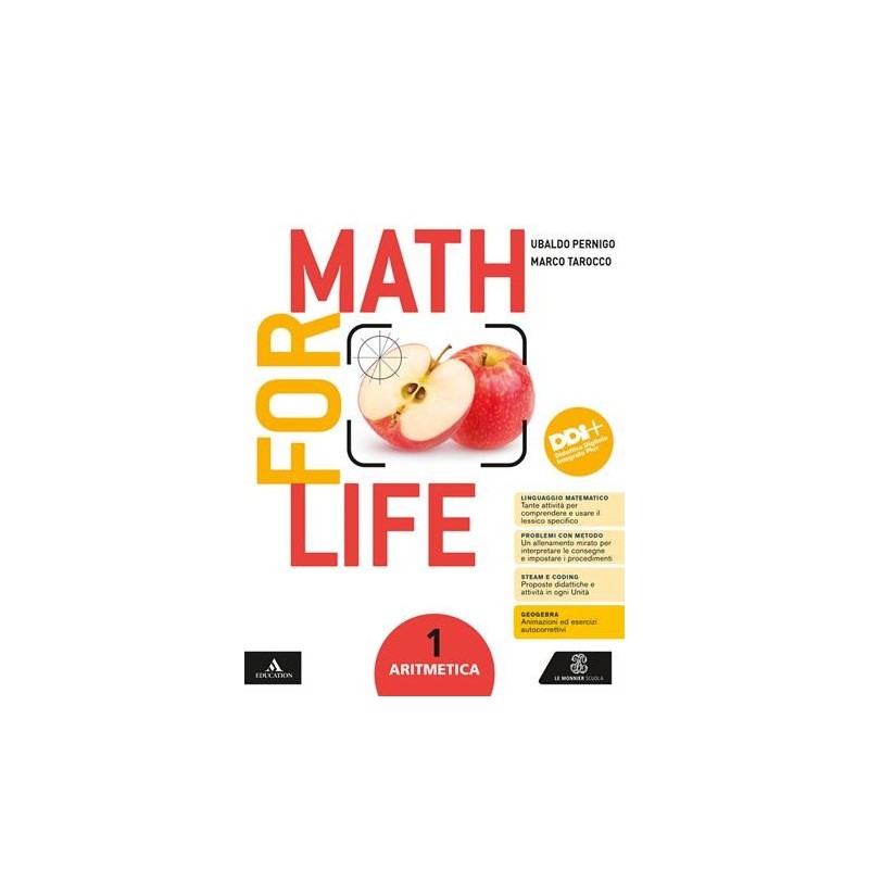 MATH FOR LIFE 1 - ISBN: 9788800364683