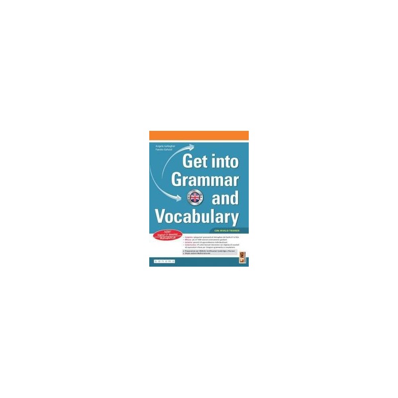 GET INTO GRAMMAR AND VOCAB VOL + INVALSITRAINER + LIBROLIQUIDO + D - ISBN: 9788883394508