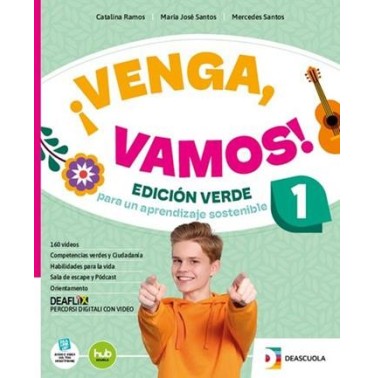 VENGA, VAMOS! ED.VERDE 1 + GRAM + LETT + EB - ISBN: 9791255312529