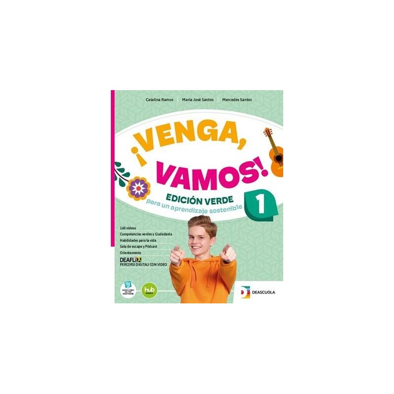 VENGA, VAMOS! ED.VERDE 1 + GRAM + LETT + EB - ISBN: 9791255312529