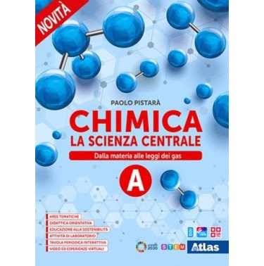 CHIMICA. LA SCIENZA CENTRALE VOL. A + EB - ISBN: 9788826824970