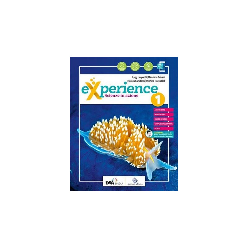EXPERIENCE VOLUME 1 + SCIENZE BLOCK - ISBN: 9788869645617