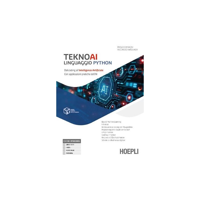 TEKNOAI LINGUAGGIO PYTHON - ISBN: 9788836018352