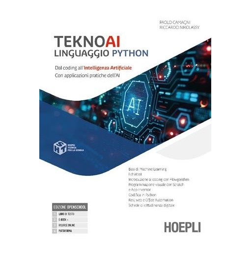 TEKNOAI LINGUAGGIO PYTHON - ISBN: 9788836018352