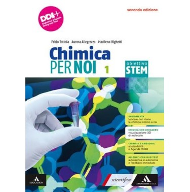 CHIMICA PER NOI OBIETTIVO STEM 1 - ISBN: 9791220405935