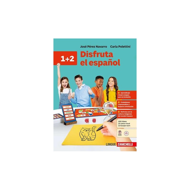 DISFRUTA EL ESPANOL 1+2 - ISBN: 9788808262516