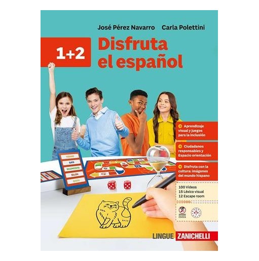 DISFRUTA EL ESPANOL 1+2 - ISBN: 9788808262516