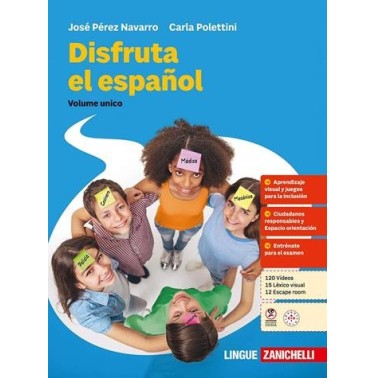 DISFRUTA EL ESPANOL VOLUME UNICO - ISBN: 9788808144072