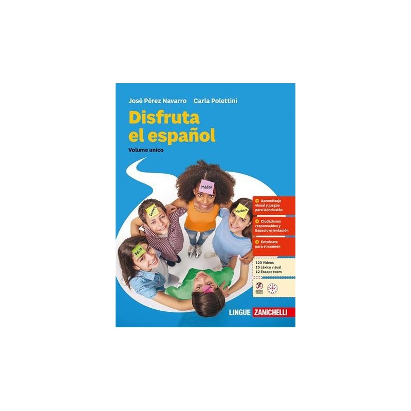 DISFRUTA EL ESPANOL VOLUME UNICO - ISBN: 9788808144072