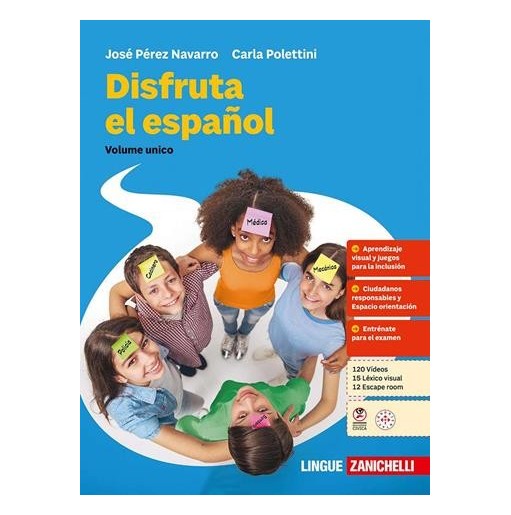 DISFRUTA EL ESPANOL VOLUME UNICO - ISBN: 9788808144072