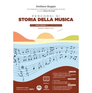 PERCORSI DI STORIA DELLA MUSICA - ISBN: 9788836019359