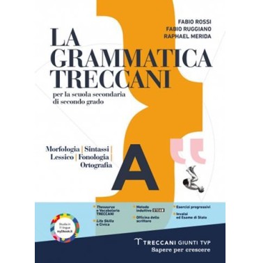 LA GRAMMATICA TRECCANI (BIENNIO) A + B - ISBN: 9788809921887