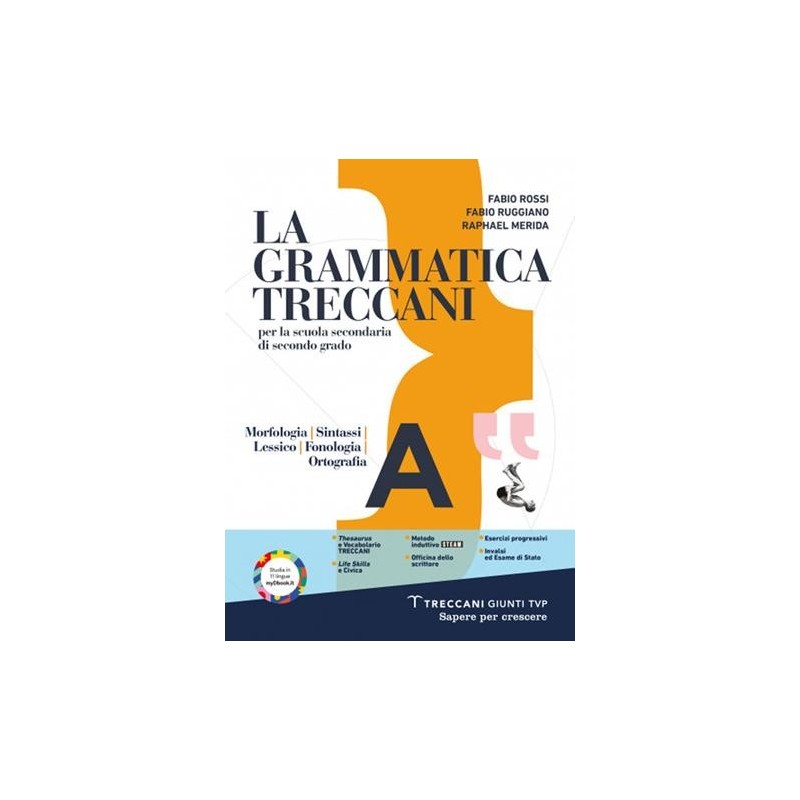 LA GRAMMATICA TRECCANI (BIENNIO) A + B - ISBN: 9788809921887