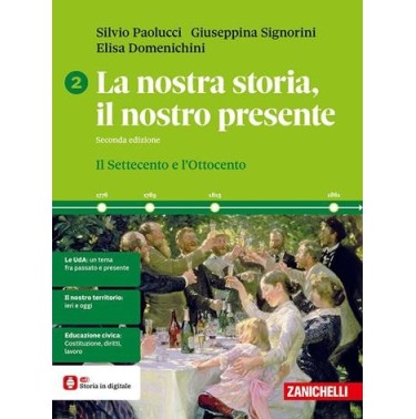 LA NOSTRA STORIA IL NOSTRO PRESENTE - ISBN: 9788808364418