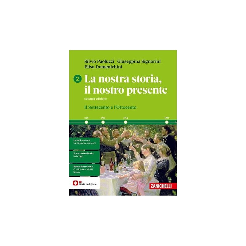 LA NOSTRA STORIA IL NOSTRO PRESENTE - ISBN: 9788808364418