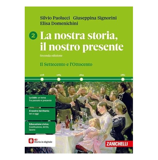 LA NOSTRA STORIA IL NOSTRO PRESENTE - ISBN: 9788808364418
