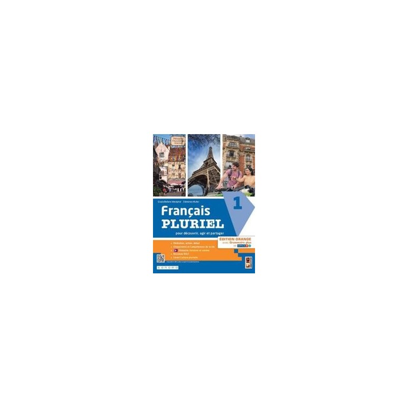 FRANCAIS PLURIEL EDITION ORANGE 1 - CON ESPACE F - ISBN: 9788861619012