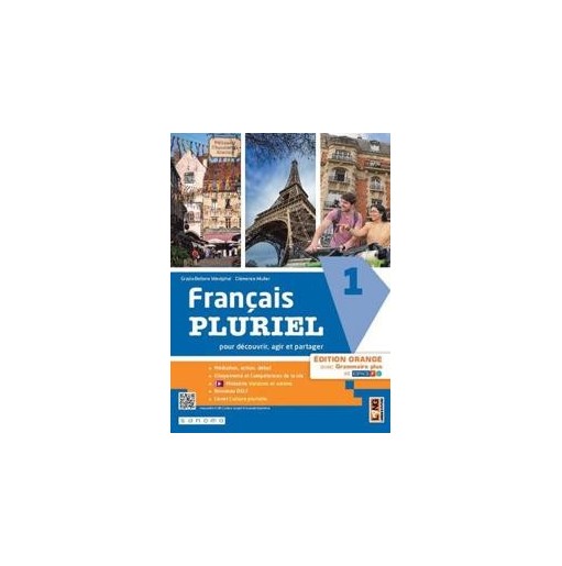 FRANCAIS PLURIEL EDITION ORANGE 1 - CON ESPACE F - ISBN: 9788861619012