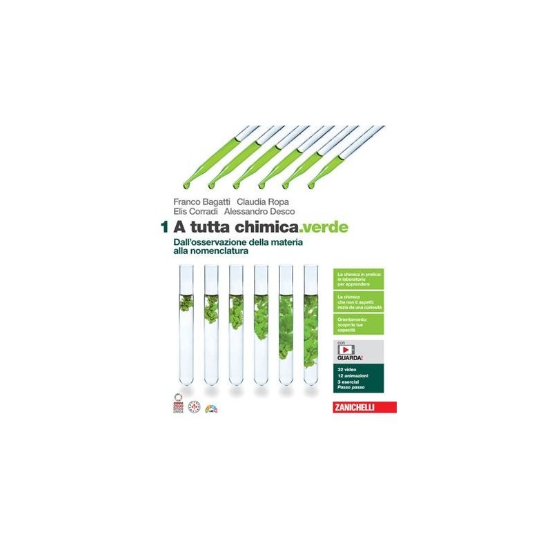 A TUTTA CHIMICA. VERDE VOL. 1 - ISBN: 9788808719546