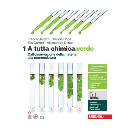 A TUTTA CHIMICA. VERDE VOL. 1 - ISBN: 9788808719546