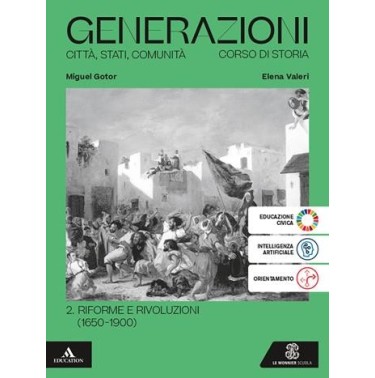 GENERAZIONI CORSO DI STORIA - ISBN: 9788800365802