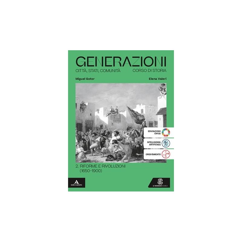 GENERAZIONI CORSO DI STORIA - ISBN: 9788800365802