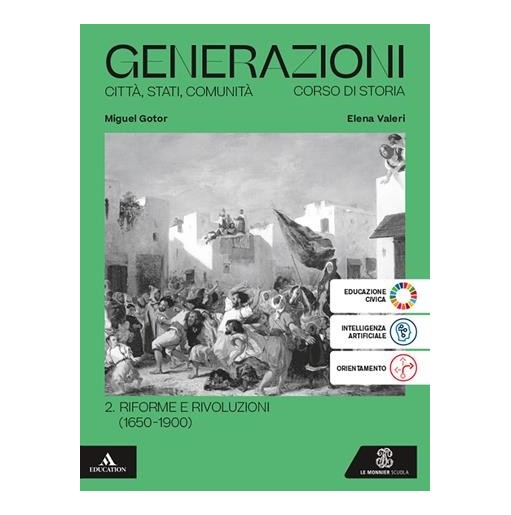 GENERAZIONI CORSO DI STORIA - ISBN: 9788800365802