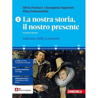 LA NOSTRA STORIA IL NOSTRO PRESENTE - ISBN: 9788808899545