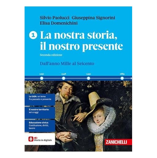 LA NOSTRA STORIA IL NOSTRO PRESENTE - ISBN: 9788808899545