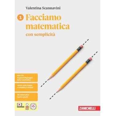 FACCIAMO MATEMATICA 1 CON SEMPLICITA - ISBN: 9788808699657