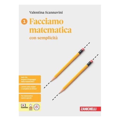 FACCIAMO MATEMATICA 1 CON SEMPLICITA - ISBN: 9788808699657