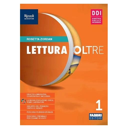 LETTURA OLTRE 1 + QUADERNO + ACCOGLIENZA + MITO EP - ISBN: 9788891570062