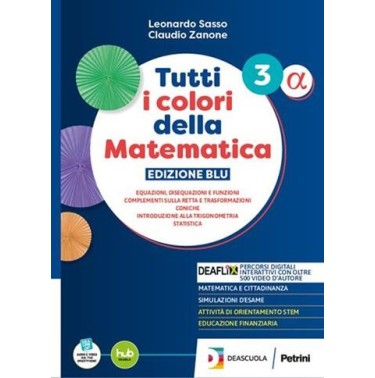 TUTTI I COLORI DELLA MATEMATICA ED BLU MOD A - ISBN: 9788849426090