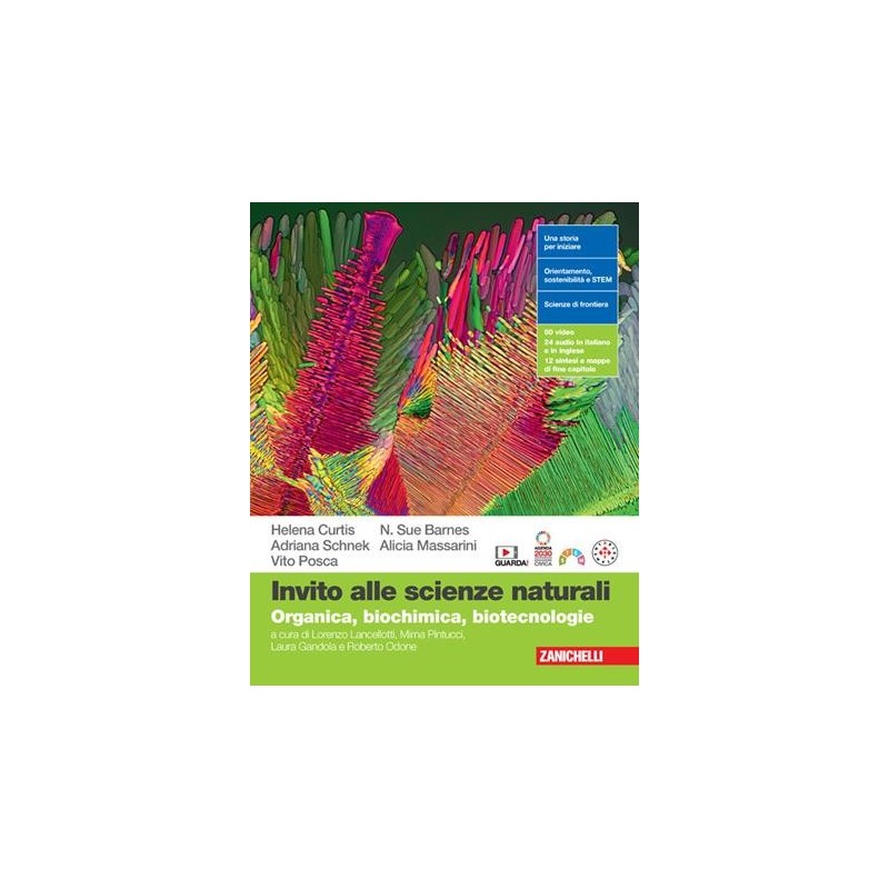 INVITO ALLE SCIENZE NATURALI ORGANICA BIOCHIMICA BIOTECNOLOGIE - ISBN: 9788808699541