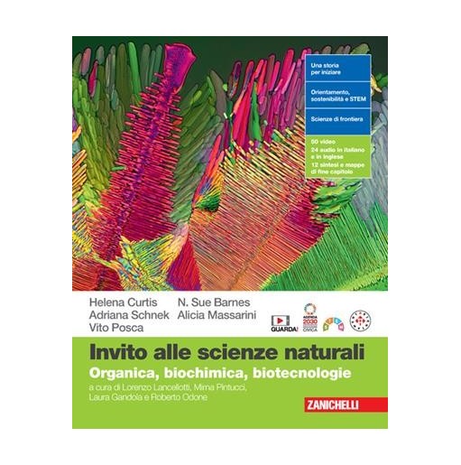 INVITO ALLE SCIENZE NATURALI ORGANICA BIOCHIMICA BIOTECNOLOGIE - ISBN: 9788808699541