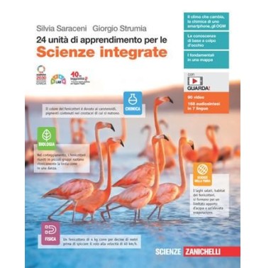 24 UNITA DI APPRENDIMENTO PER LE SCIENZE INTEGRATE - VOLUME U (LDM) - ISBN: 9788808599957
