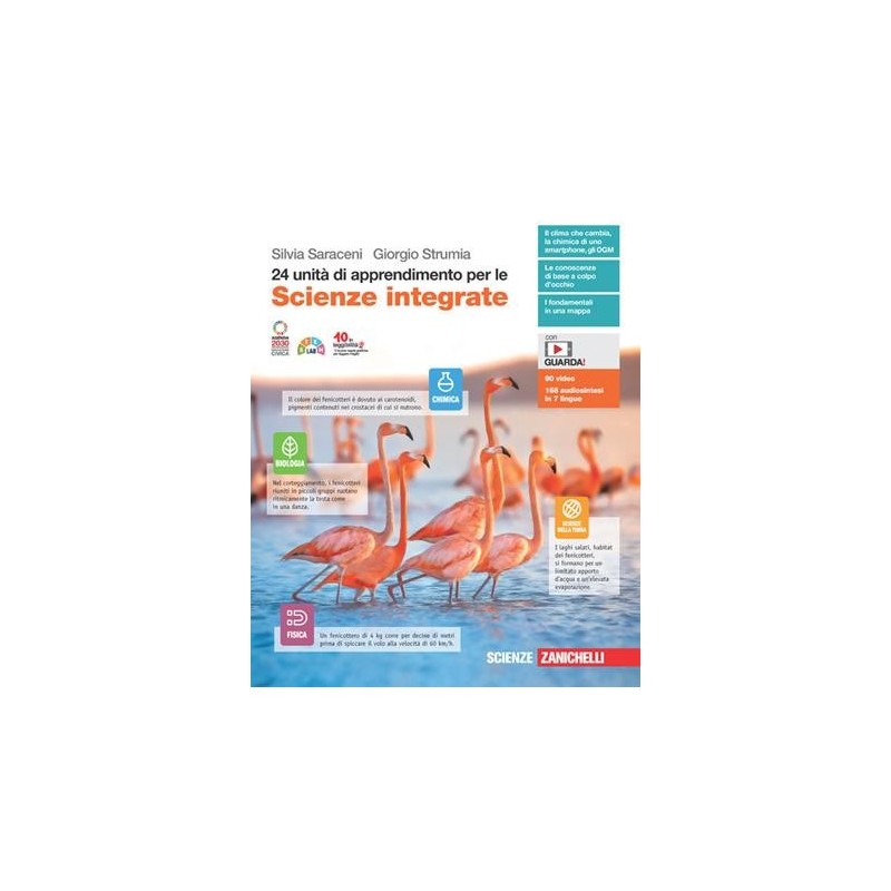 24 UNITA DI APPRENDIMENTO PER LE SCIENZE INTEGRATE - VOLUME U (LDM) - ISBN: 9788808599957
