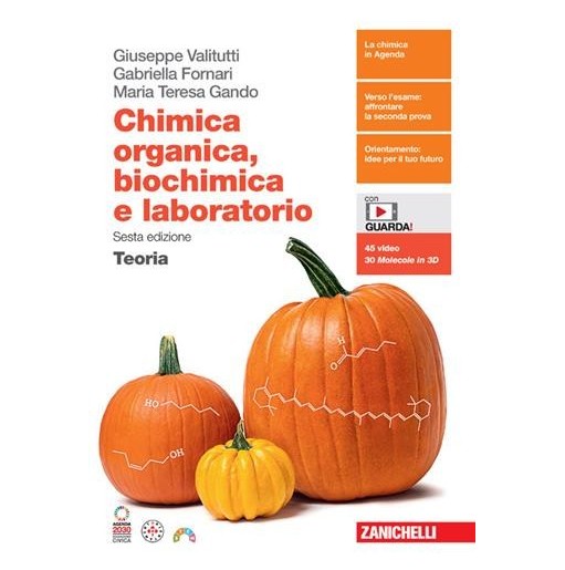 CHIMICA ORGANICA BIOCHIMICA E LABORATORIO. TEORIA - ISBN: 9788808899675