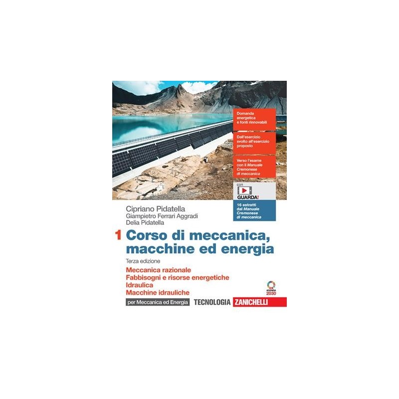 CORSO DI MECCANICA MACCHINE ED ENERGIA VOL. 1 3ED - ISBN: 9788808799913