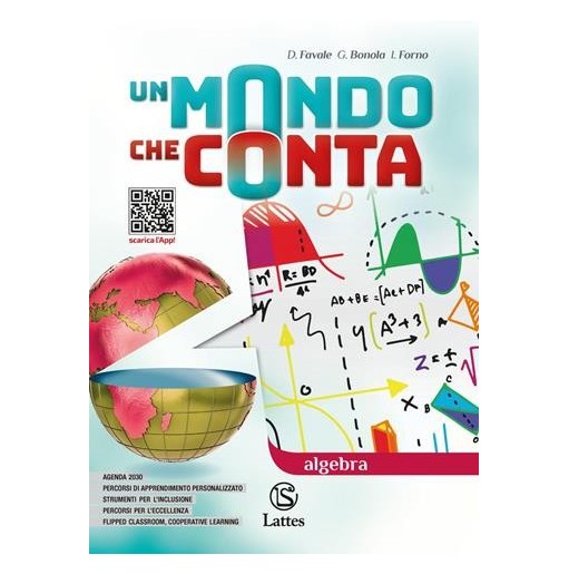 UN MONDO CHE CONTA ALGEBRA + QUADERNO OPERATIVO 3 + GEOMETRIA C - ISBN: 9788869174988