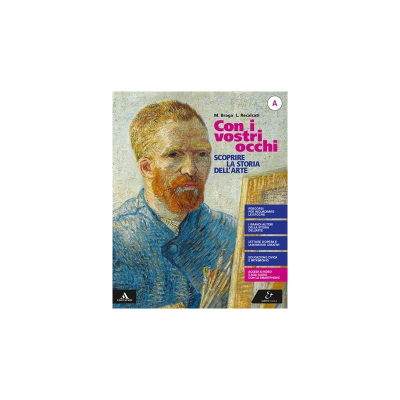 CON I VOSTRI OCCHI VOL. A STORIA DELL'ARTE + VOL. B GRAMMATICA VISUALE - ISBN: 9788863084320