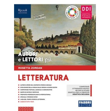 AUTORI E LETTORI PIU' LETTERAT. SET MAIOR - ISBN: 9788891537102