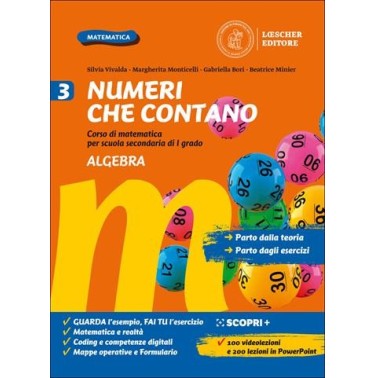 NUMERI CHE CONTANO ALGEBRA + GEOMETRIA 3 + VERSO LA PROVA INVALSI
