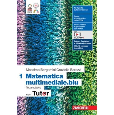 MATEMATICA MULTIMEDIALE.BLU VOL.1 + TUTOR - ISBN: 9788808599650