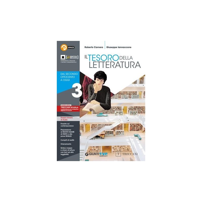 TESORO DELLA LETTERATURA 3 - ISBN: 9788809869523