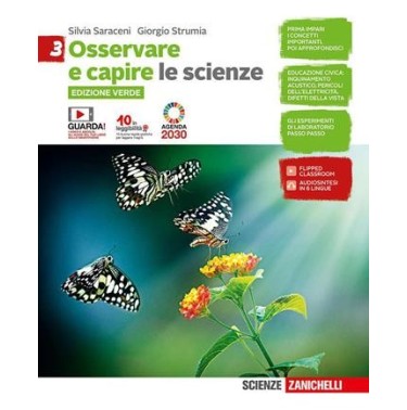OSSERVARE E CAPIRE. LE SCIENZE. EDIZ. VERDE. PER LE SCUOLE SUPERIORI - ISBN: 9788808527332