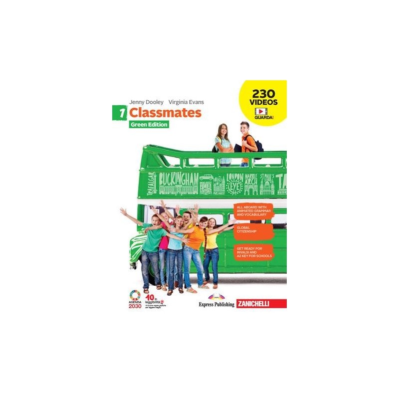 CLASSMATES. CORSO DI INGLESE PER LA SCUOLA SECONDARIA DI PRIMO GRADO - ISBN: 9788808818539