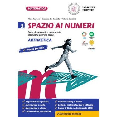 SPAZIO AI NUMERI V.1 ARIT + GEO - ISBN: 9788858336601