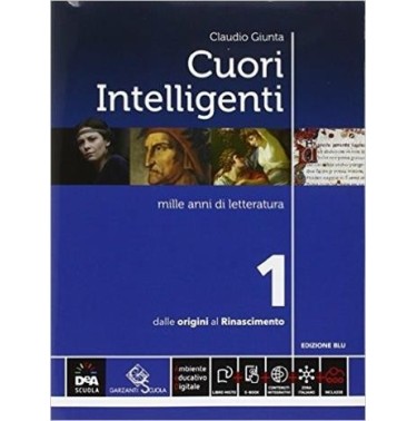 CUORI INTELLIGENTI BLU 1 + SCRITTURA + EB