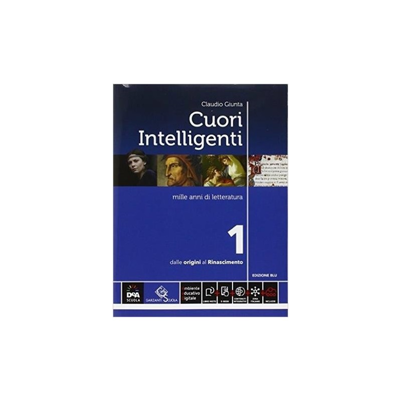 CUORI INTELLIGENTI BLU 1 + SCRITTURA + EB
